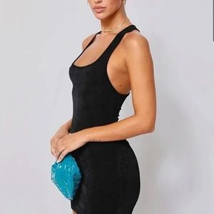 TIGER MIST BLACK GALLAGHER MINI DRESS (BRAND NEW)